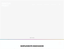 Tablet Screenshot of innovaprint.com